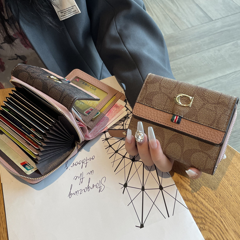 2026 New Leisure and Fashion Card Bag Designer Multi functional Practical Storage Wallet For Woman