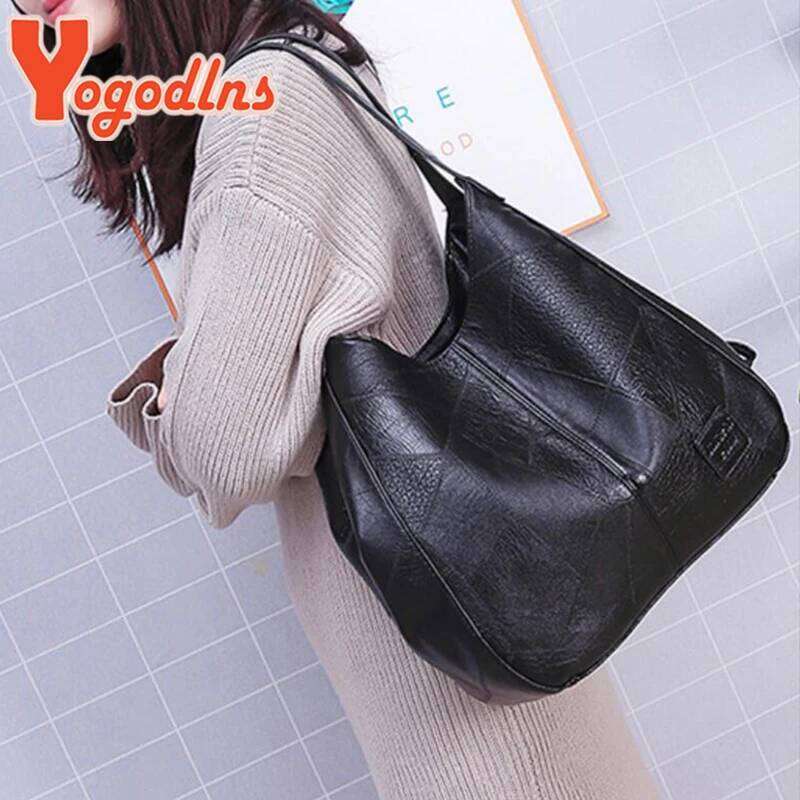 Yogodlns Vintage Hand Bag Designers Luxury Handbags Women Shoulder Tote Female Top-handle Bags Fashion Brand XJ260310
