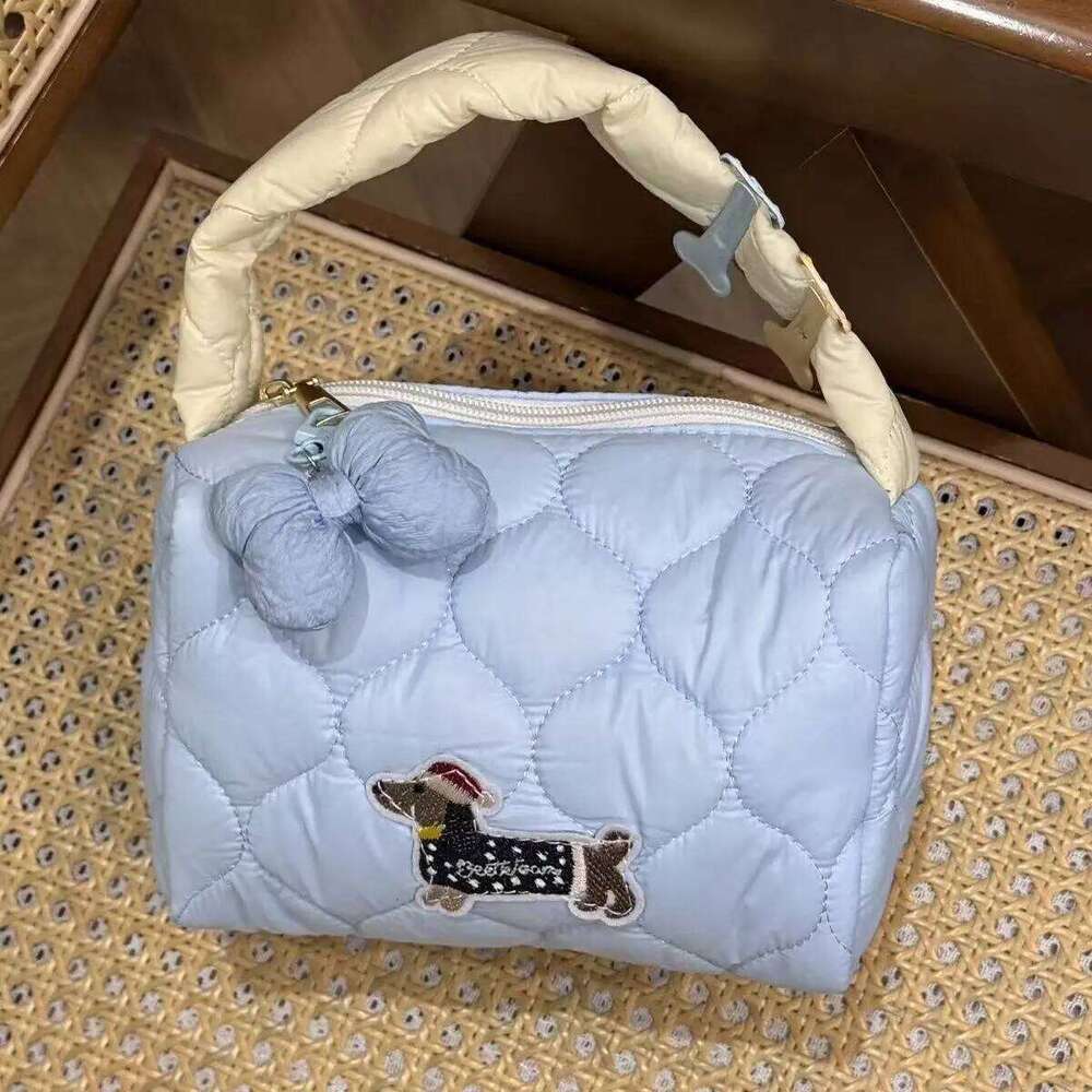 Cute Dachshund Dog Makeup Bag Large Capacity Portable Travel Cosmetic Organizer Tote XJ260310