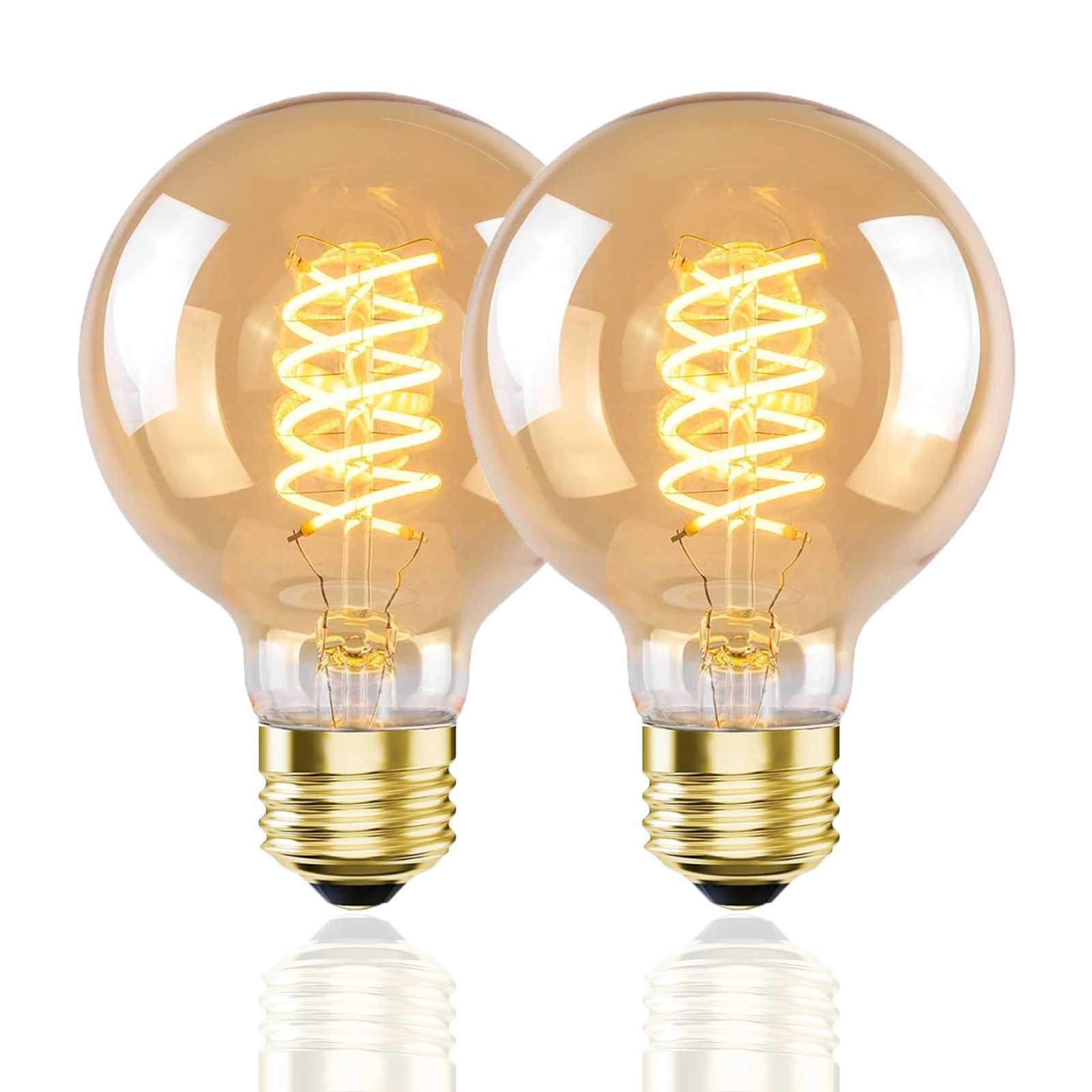 Edison Bulb E27 Warm light 40W 220V Home For Decor Lighting Retro Light Bulb Tungsten Silk Light Bar Window Decoration H2603101