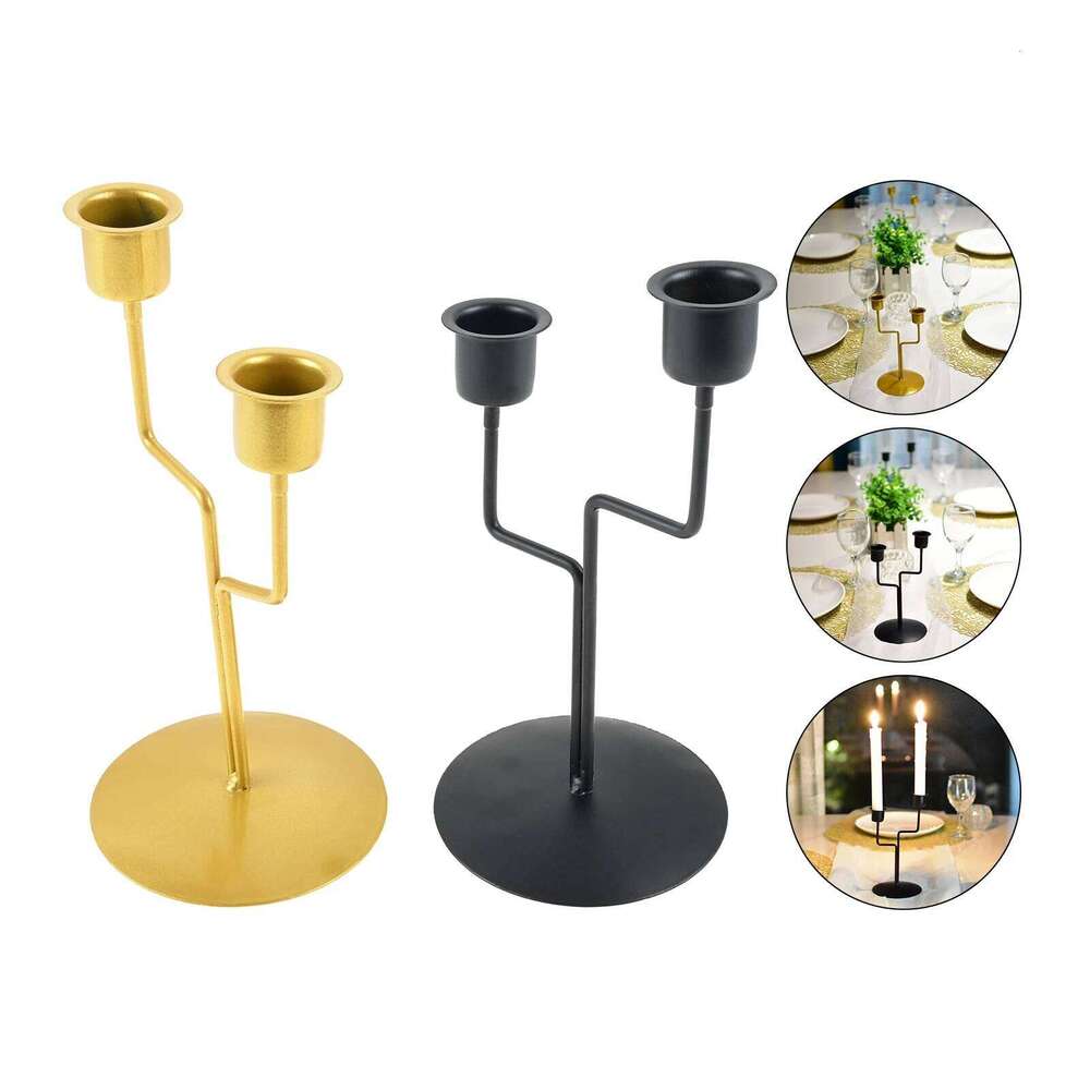 Candle Pillar Candles Stable Base Table Centerpiece Candlestick Holder for Mantel Fireplace Dining Desktop Home Decor H260310