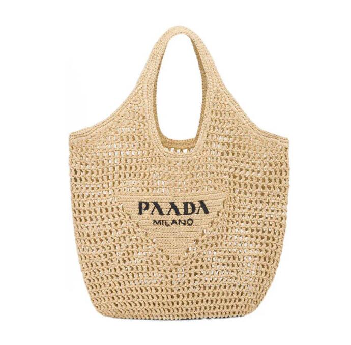 European and American luxury fashion designers - Woven bag for women, large capacity, new summer casual crossbody commuting woven fashion beach vacation beach bag