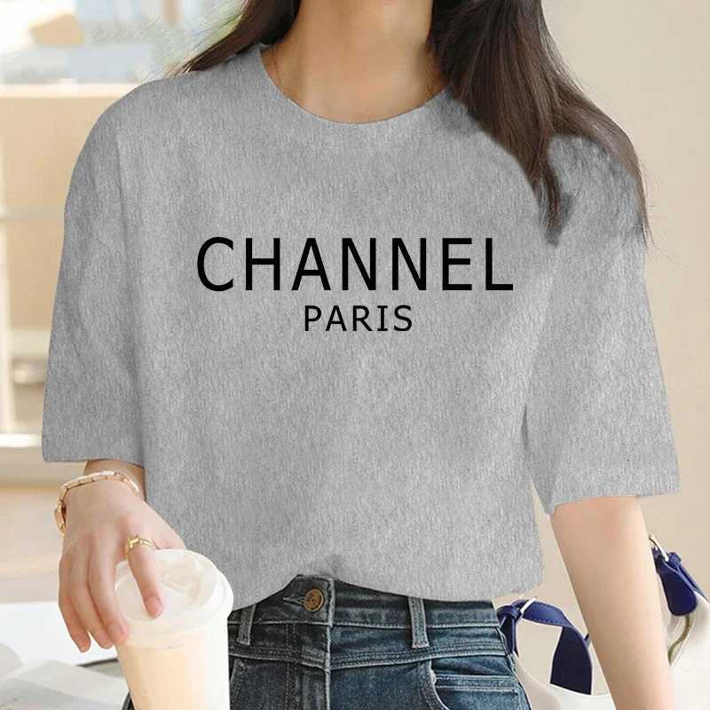 Luxury Brand Machine Washable Womens Casual EleGant Fashion Graphic T-shirt O-Neck Short SLeeve Top Womens ClothingT260310