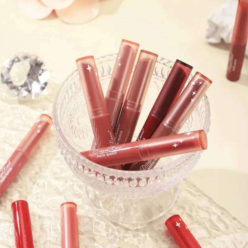 Matte Nude Lipstick 24 Hours Long Lasting Water Resistant Lip Gloss Natural Moisturizing And Sexy Korean Cosmetics For Female Z260310