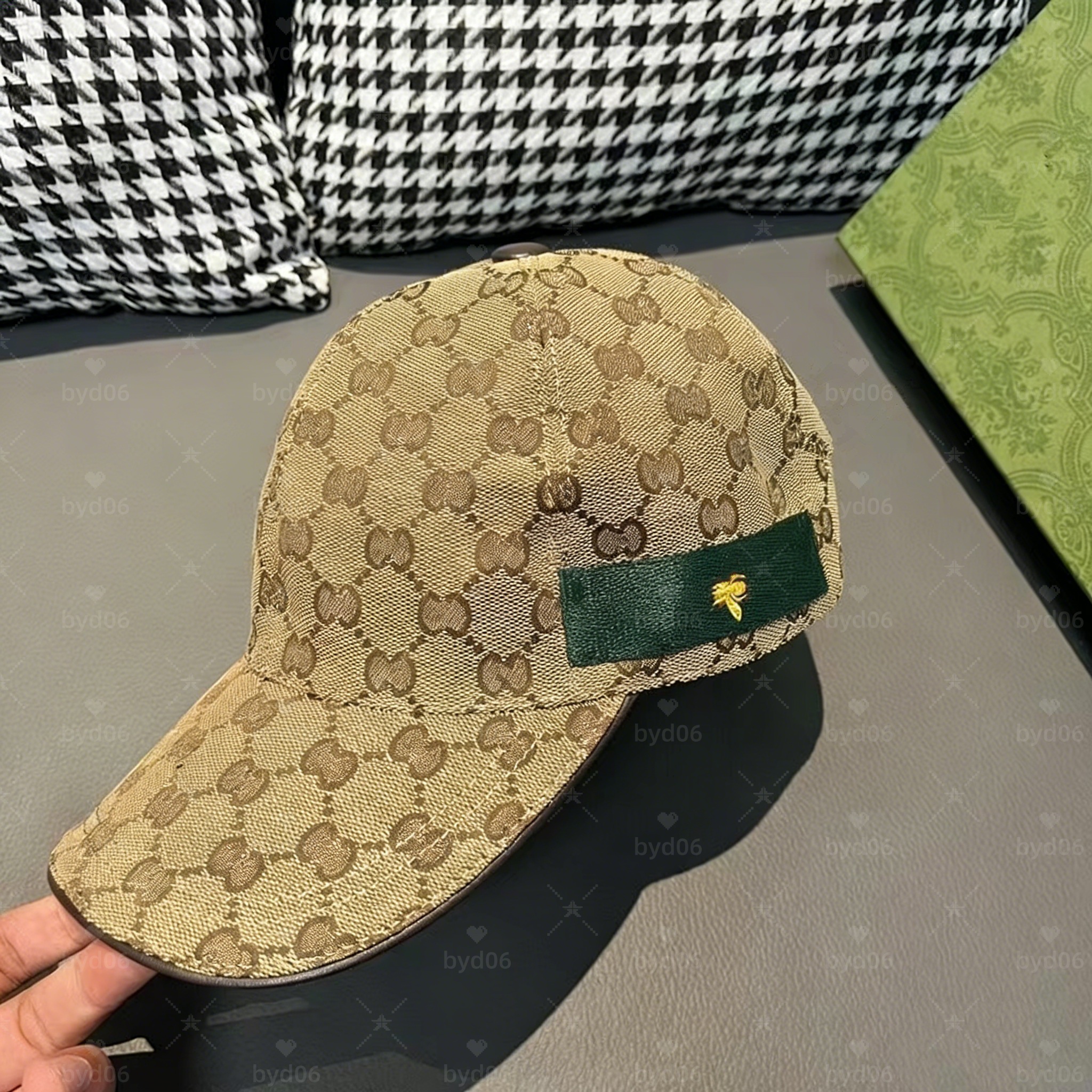 2026 Designer Luxury Women Canvas Baseball Caps Hats With Original Box High Quality Men Fitted Caps Fashion Fedora Letters Stripes Mens Casquette Beanie Hat