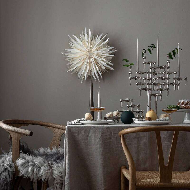 Gold molecular structure metal living room ornaments gifts home decor candlestick H260310