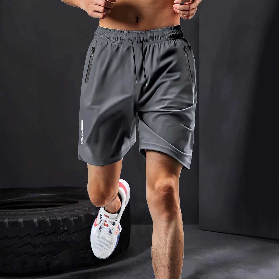 Mens Lightweight Quick-Dry Running Shorts Man Summer Gym Workout Breathable 5-Inch Training Shorts N260310