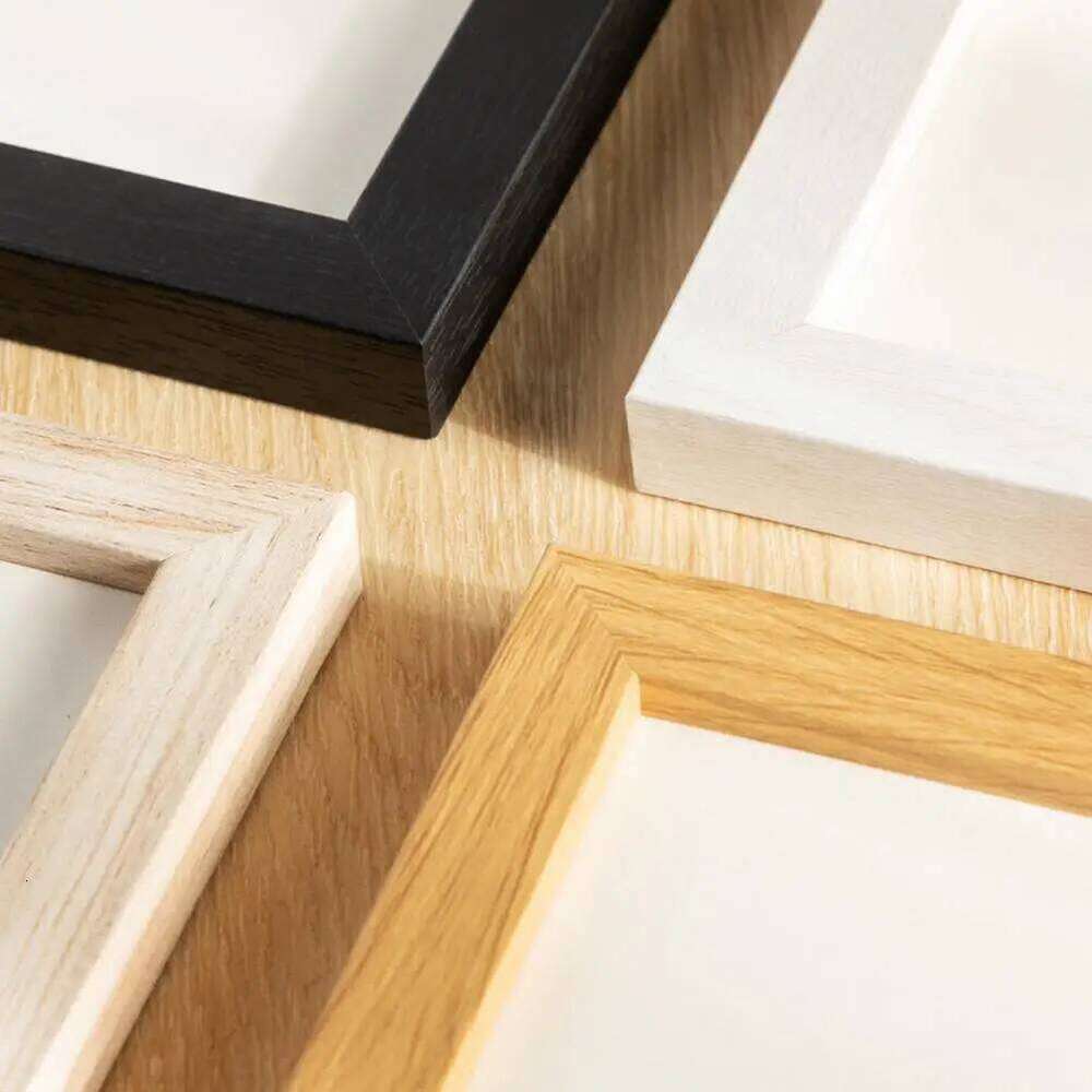 6/7/8/10-Inch/A4 Vintage Wooden Clear Glass Picture Display Frame Rustic Home Bedroom Desktop Photo Holder Decor H260310 - view 5