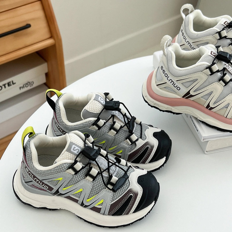 New free shipping designer shoes for kids running shoes black pink Fashionable and versatile outdoor sneakers sport shoes