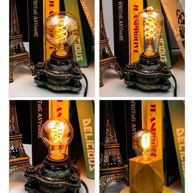 2-10pcs Retro LED Spiral Filament Light Bulb E14 E27 4W 220V Warm Yellow C35 A60 ST64 T185 T225 G80 G95 G125 Vintage Edison Lamp H260310