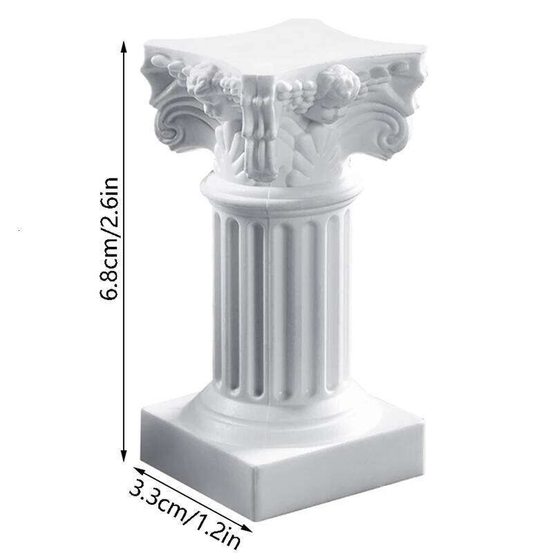 Nordic-style Roman Column Little Angel Photo Prop Background Candlestick Stand Home Living Room Table Decoration New H260310