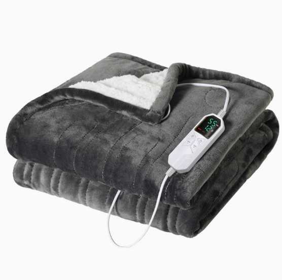 Heated blanket 110v Canadian electric blanket made of rabbit fur plush H260310