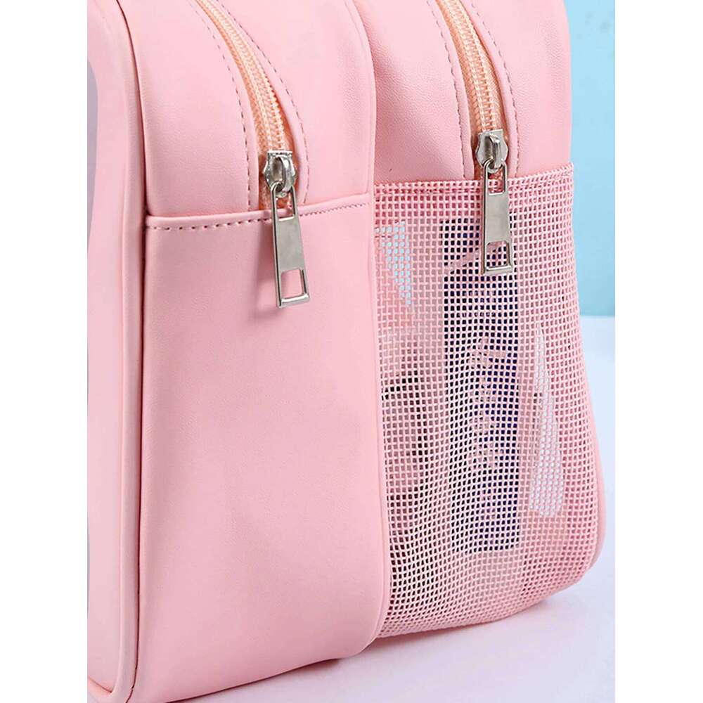 Travel Origanizer Extra Large Transparent Dry Wet Separation Makeup Bag for Traveling and Home XJ260310