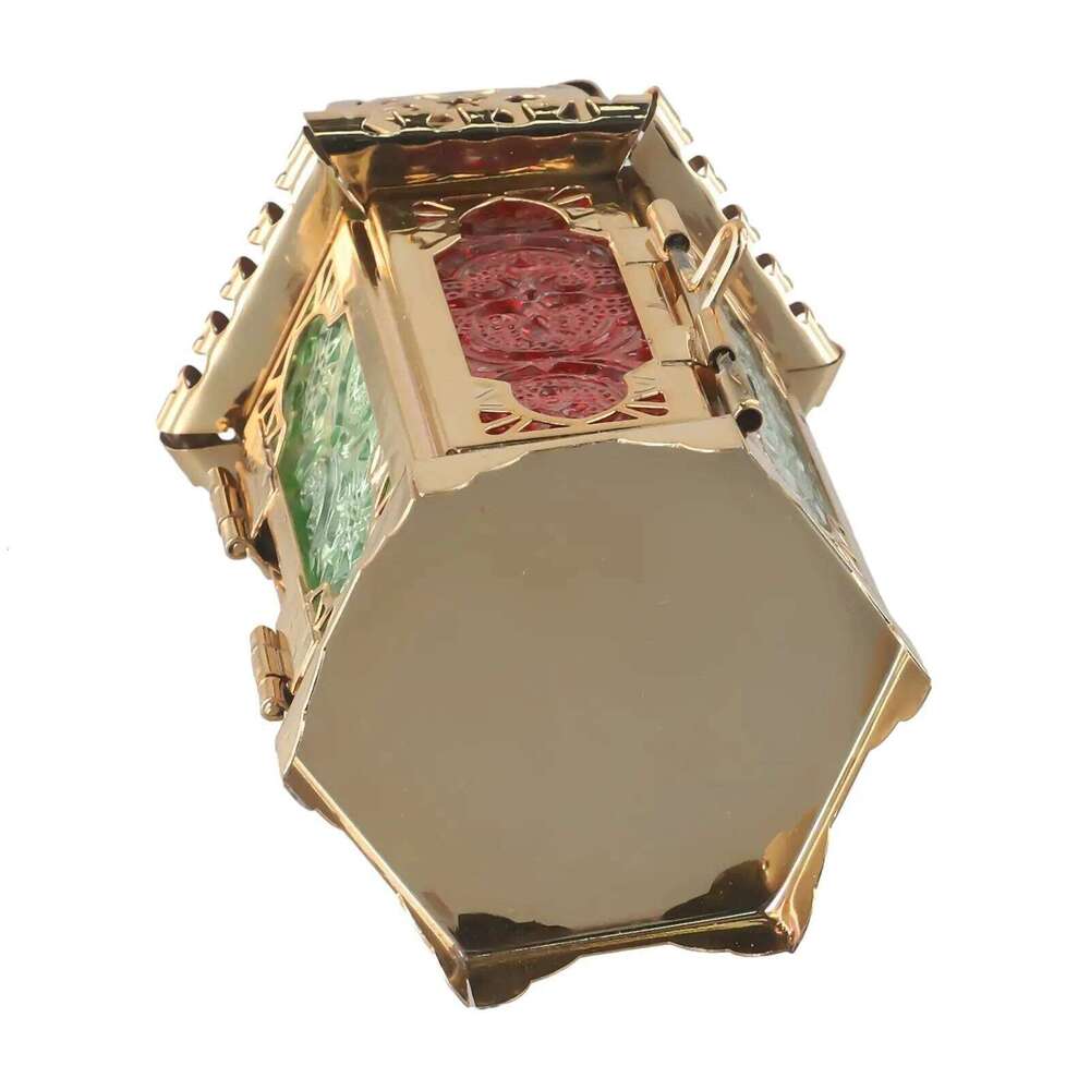 1pc Candle Holders Moroccan Large Iron Tonal Tall Glass Lanterns Tealight Holder Garden Home Decorations Wedding Props H260310