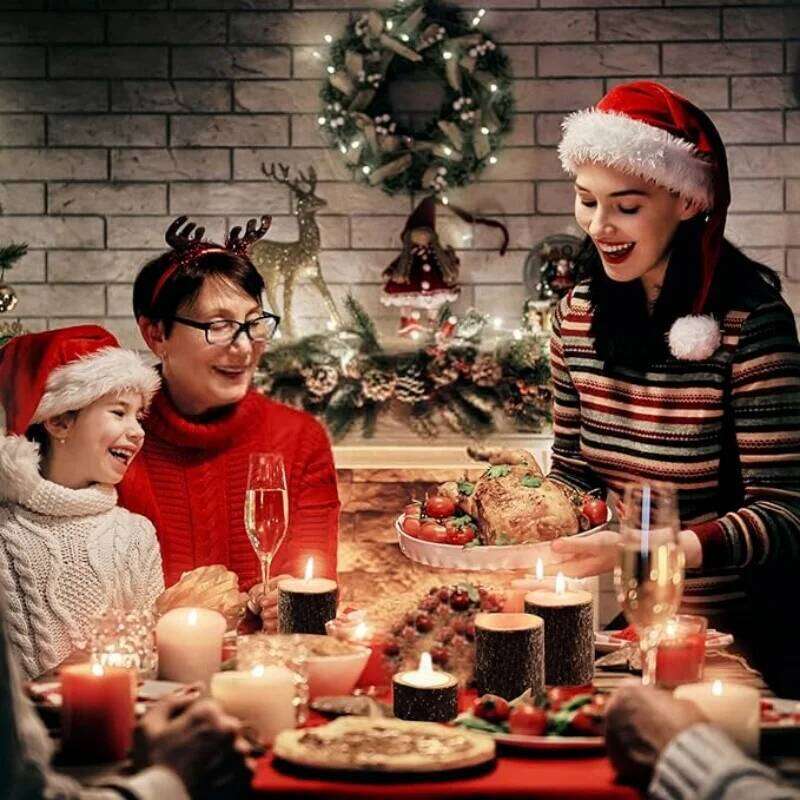 3 PCS Wood Tea Light Holders Tealight Candlestick Home Table Candle Centerpiece for Wedding Christmas Party Decor H260310