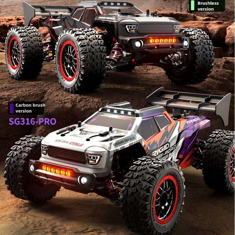 Kawaii Toy Car Gift-hot 80km/h High-speed Climbing Off-road 4WD Rc Cars,1:16 Brushless Remote Control Car,Rc Truck Toys For Boys 26H0310
