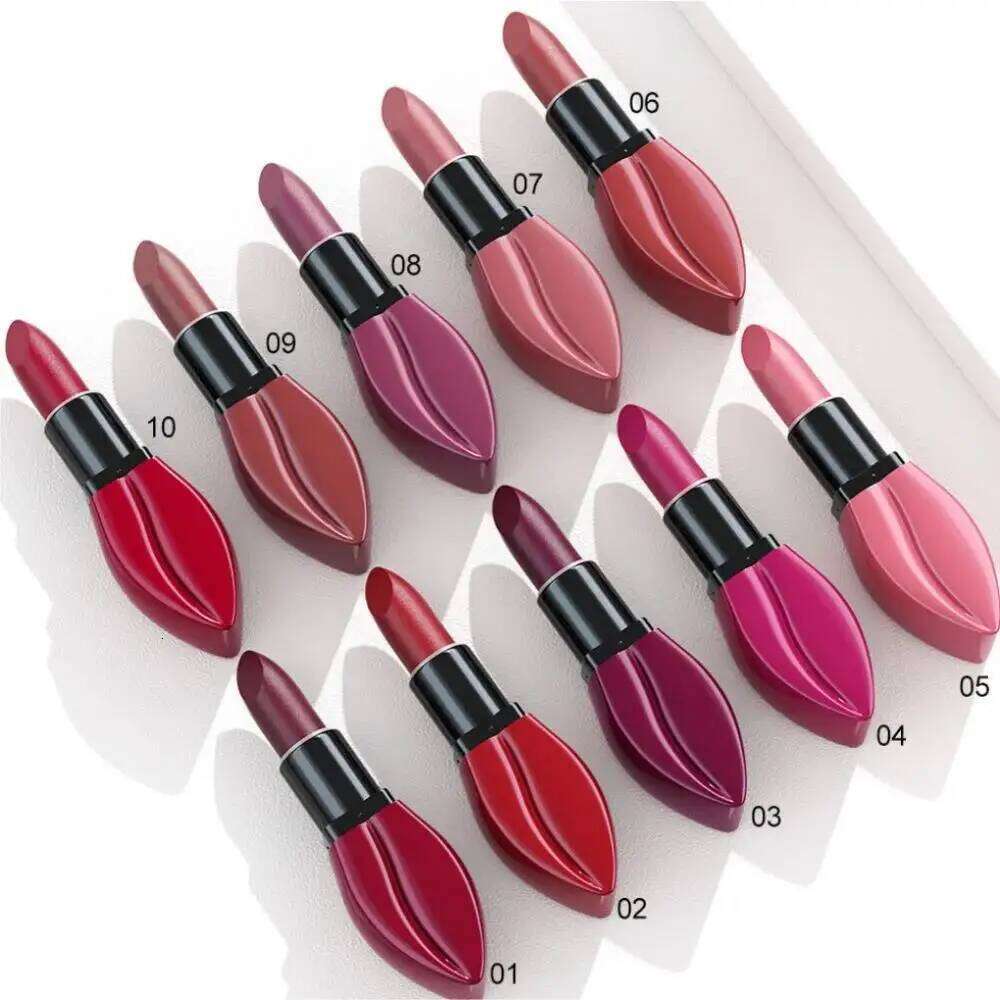 5pcs Matte Lipstick Set Velvety Smooth Long Lasting High Pigment Waterproof Lip Makeup Kit With Elegant Gift Box Z260310