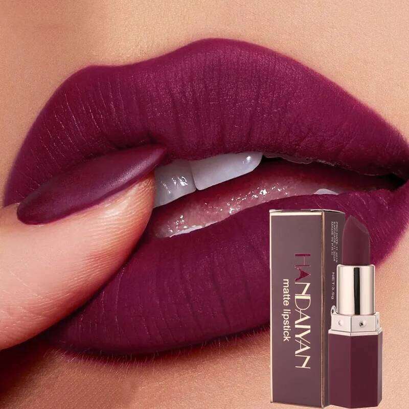 Nude Matte Lipstick Velvet Lipsticks Waterproof Long Lasting Non-stick Cup Lip Stick Not Fading Sexy Red Pink Makeup Cosmetics Z260310