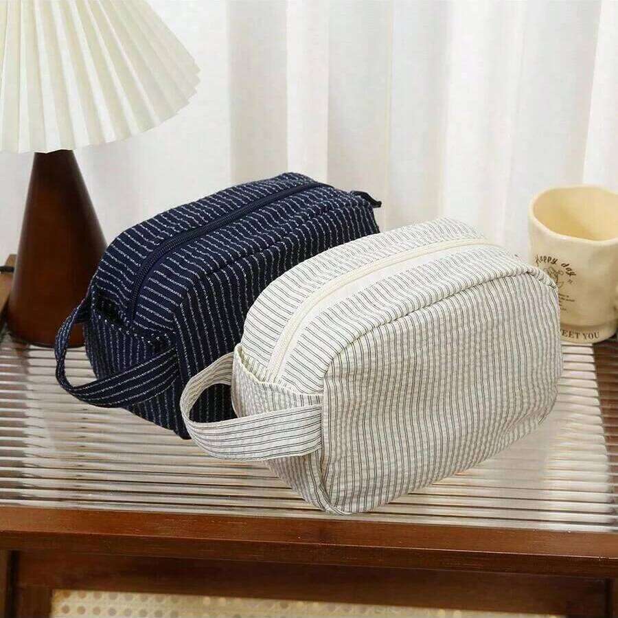 Handheld large-capacity cosmetic bags men women universal portable wash travel organizer clothing storage liner bag XJ260310