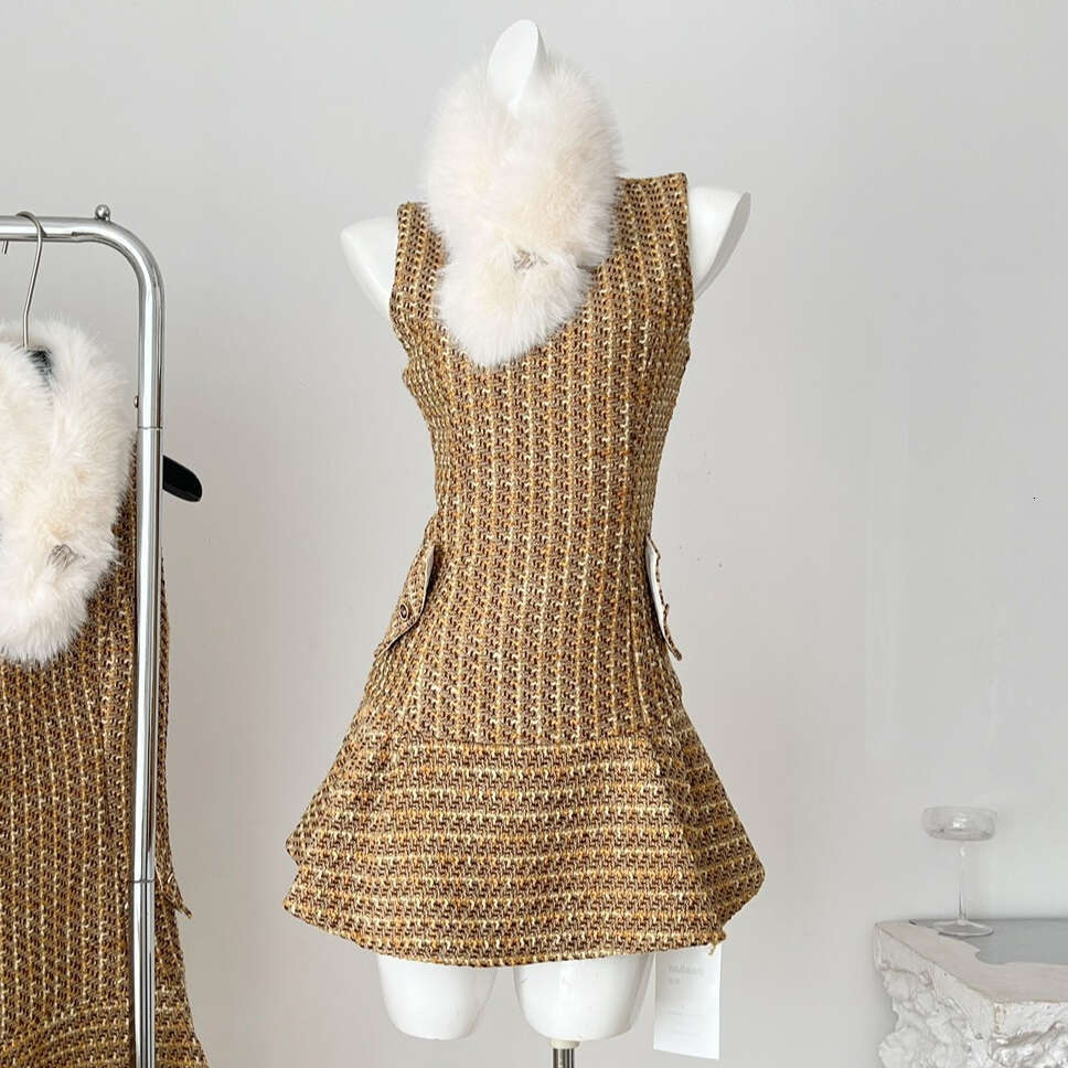 2026 Designer Lazy Lan Apprentice Witch Elegant, Sweet, Luxurious Floral Cloth Dress with Scarf