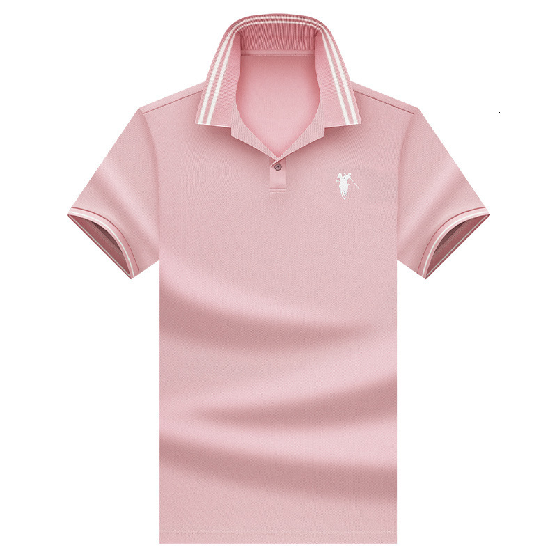 Luxury Brand Designer Clothes Premium Paul Authentic Men's Clothing, Men's Polo Shirt, Summer Turn-Down Collar With Small Horse Logo, Short-