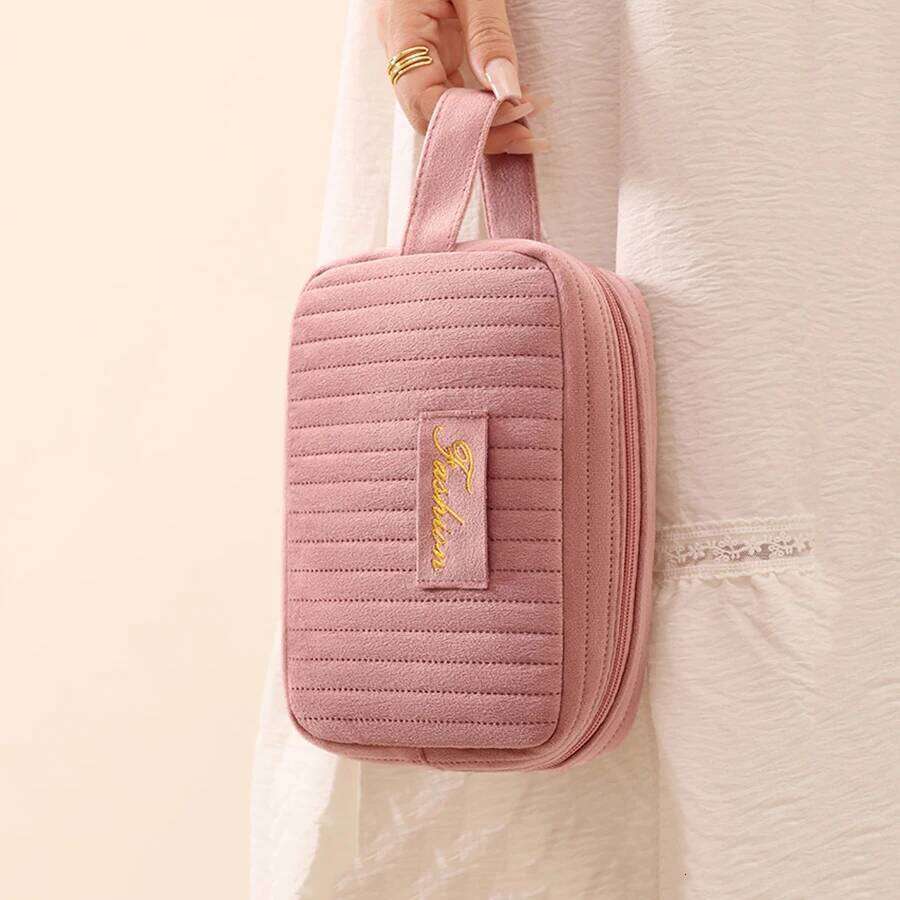 Large Makeup Handbag Skin Care Product Storage Bag for Cosmetics Portable Cosmetic Pouch XJ260310