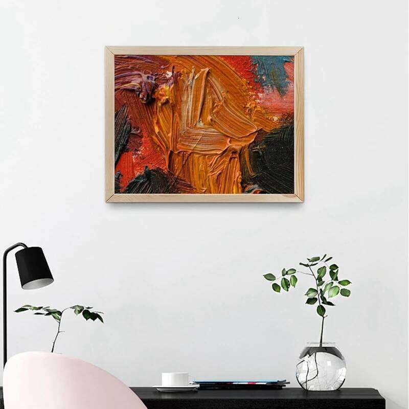 40X50 Cm Wooden Frame DIY Picture Frames Art Suitable For Home Decor Painting Digital Drawing Paintings H260310 - view 3