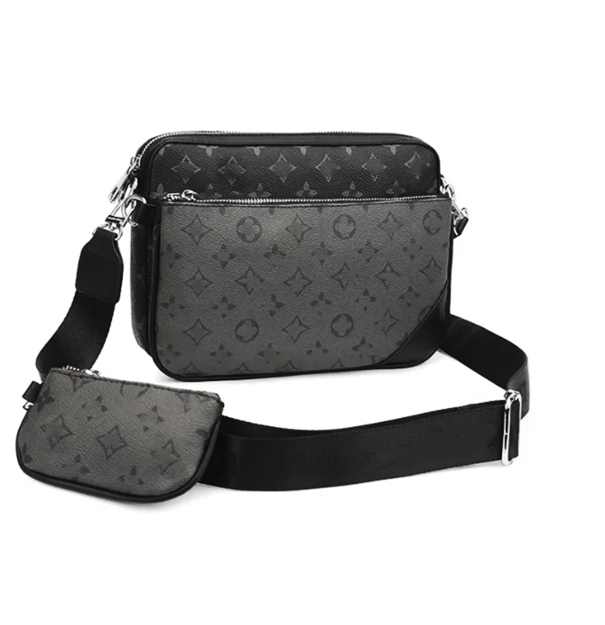 New Men Designer Shoulder Bags Man Messenger Bag Crossbody Purse Travel Outdoor Packs Male Luxurys bags Casual Cross Body book bag Men Fashion black 10A