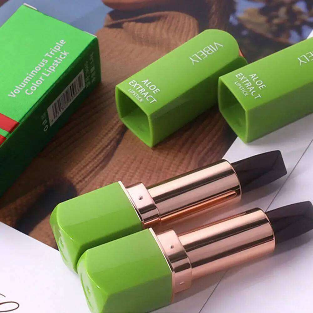 Aloe Vera Moisturizing Lipstick Long Lasting Nouritious Balm Temperature Changing Color lipgloss Lip for Makeup Comestics Z260310