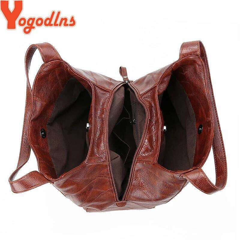 Yogodlns Vintage Hand Bag Designers Luxury Handbags Women Shoulder Tote Female Top-handle Bags Fashion Brand XJ260310