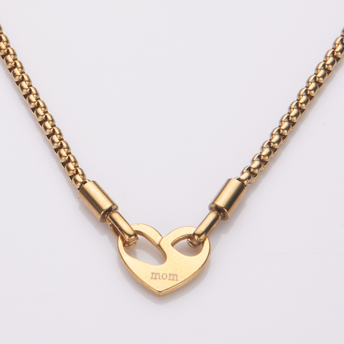 2026 New Designer Luxury Brand Furnace Vacuum Electroplating Double-sided Heart-shaped Jewelry Stainless Steel Heart-shaped Necklace Pendant Necklace