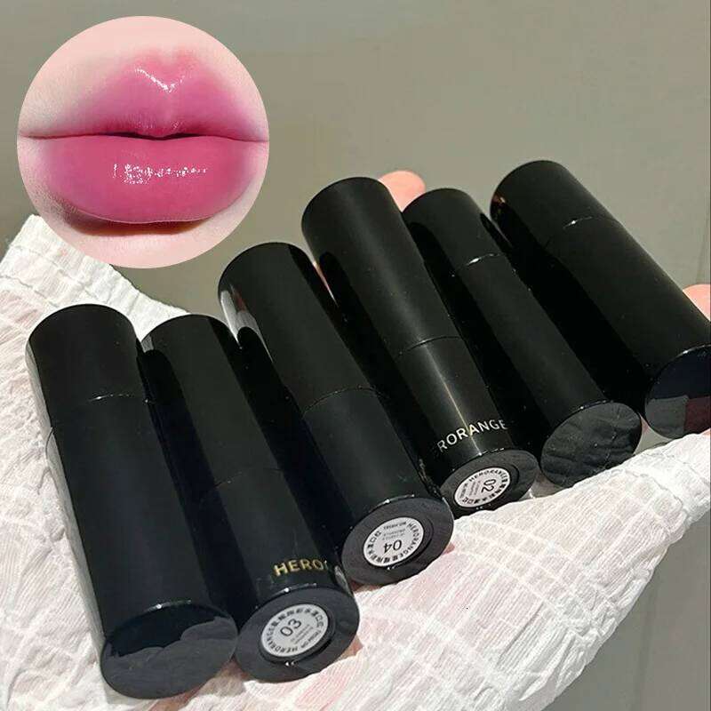 HERORANGE~ Low Saturation Light Lipstick Multi-purpose Stick Moisturizing White Natural Holding Mirror lipstick Z260310