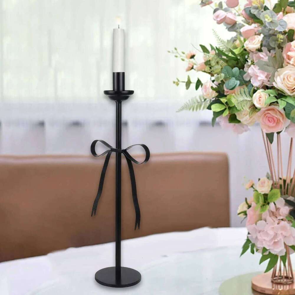 Table Centerpiece Creative Candlestick Taper Candle Stick Holder for Living Room Mantel Farmhouse Holiday Hotel H260310