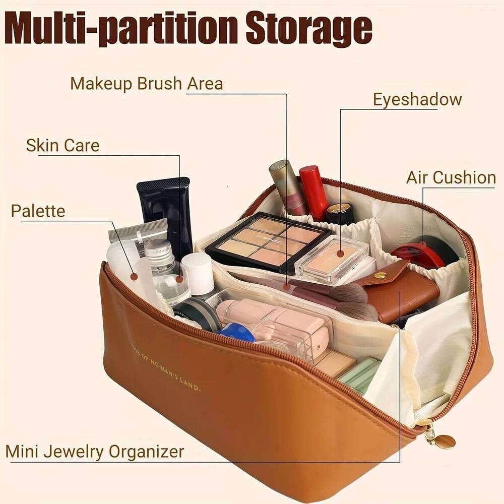 Makeup Female Toiletry Kit Make Up Case Storage Pouch Luxury Lady Box, Cosmetic Bag, Organizer Bag For Travel Zip XJ260310