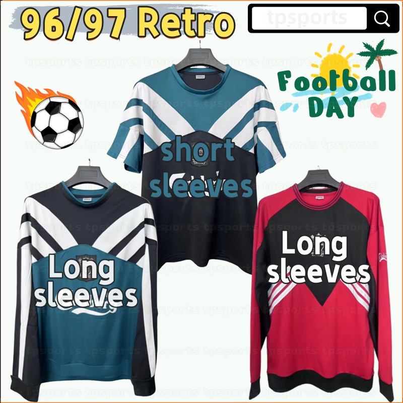 liverpool 26 27 kit soccer jerseys New Reproduction 1996/97 Retro LFC football shirts