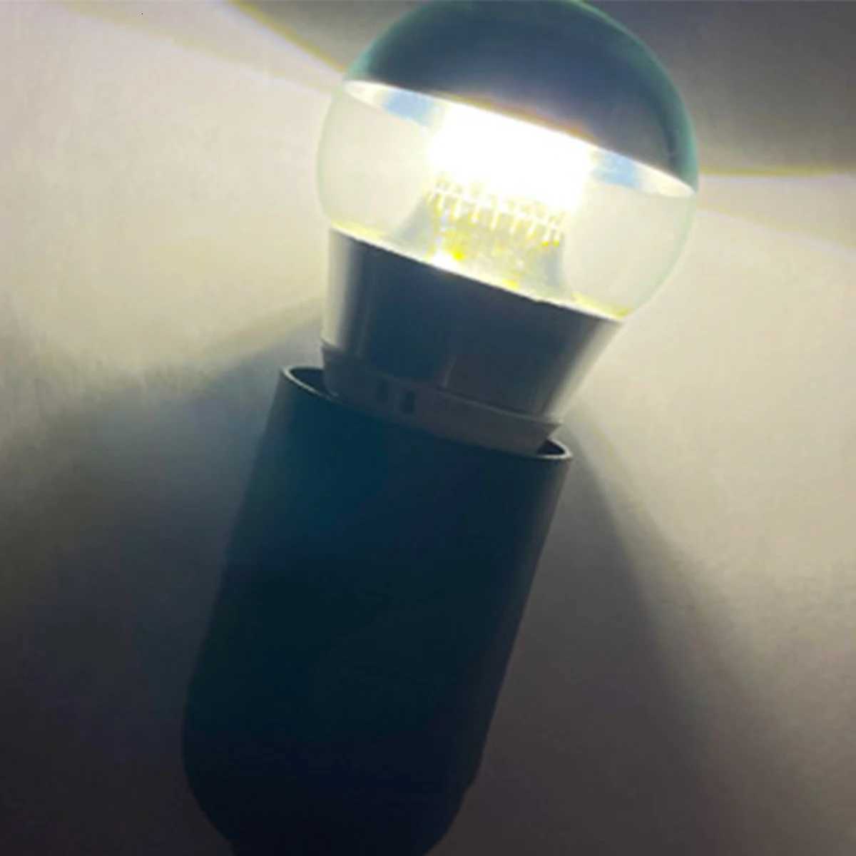 LED Mirror Bulb Half Silver Filament Led 5W E27/E14 Base Silver Bedroom House 360 Degree Angle Warm White Light Ball Lamp H260310