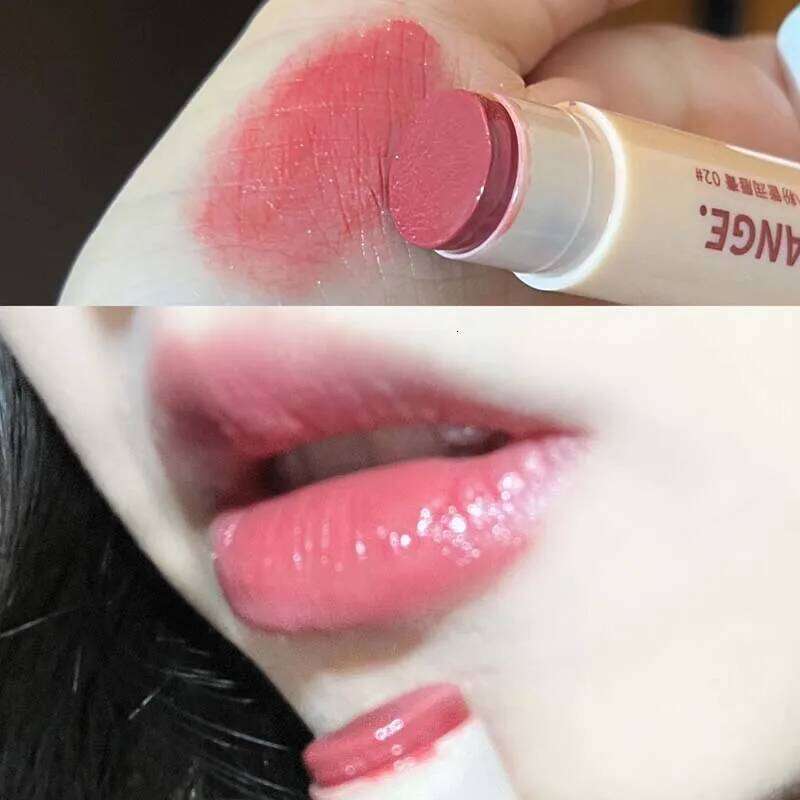 Herorange Pink Tube Tinted Balm Hydrating Moisturizing, Brightening, Student Lip Mask & Lipstick Z260310