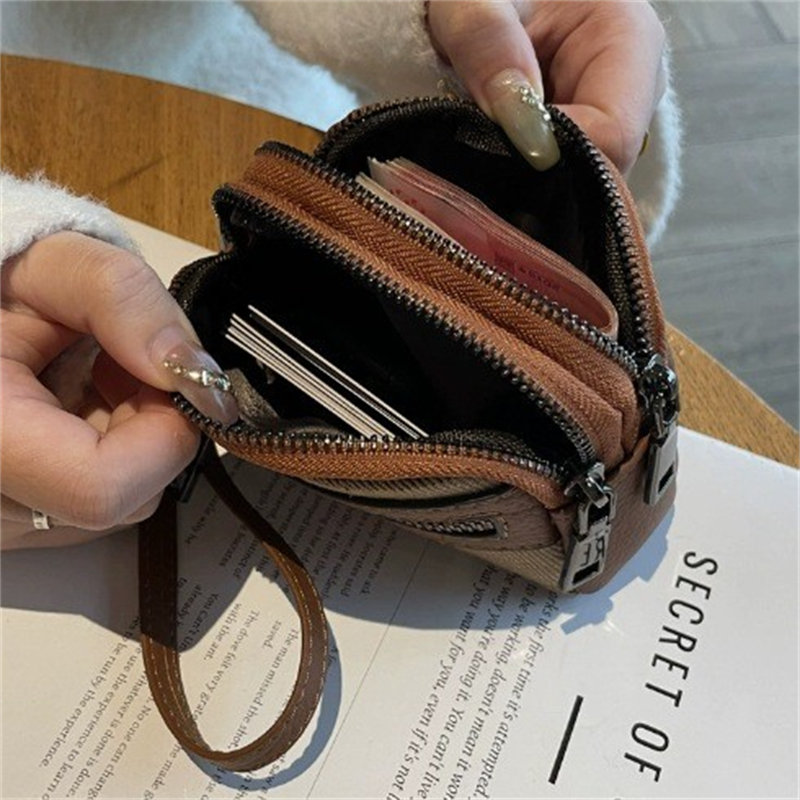 Free Shipping 2026 Hot Multi functional Leisure Fashion Designer Handbag Trendy Classic Retro Grid Card Bag for Women