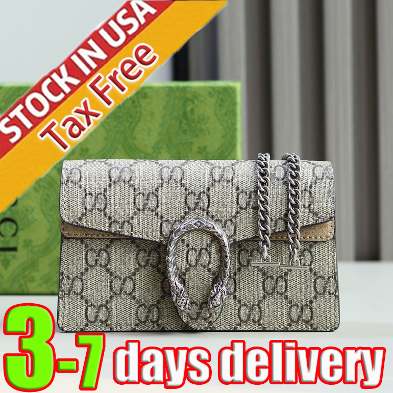 guccipurses Designer bag Shoulder bag Dionysus Luxury Bag Wallet Crossbody bag Handbag Flap Envelope Classic Chain Mini Underarm bag Purses Hobo bag New Camera bag