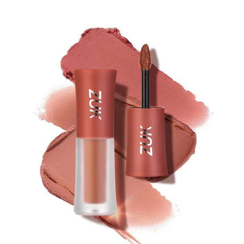 High Quality Matte Plumping Lipstick Glaze Velvet Colourl Gloss Makeup Non-sticky Colorfast Lip Stick Lips Clay Cosmetic Z260310