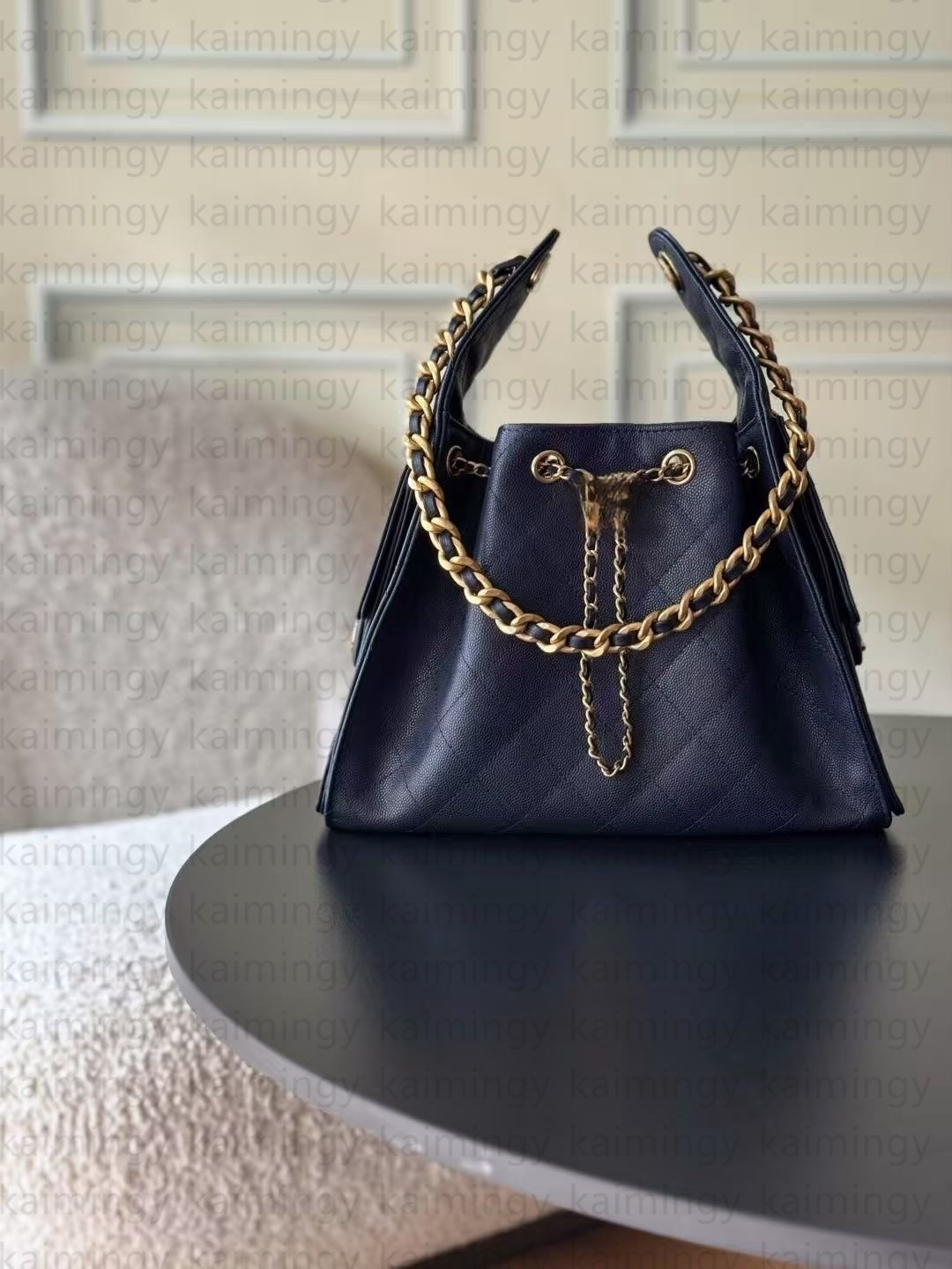 Best quality Luxury hobo Shoulder Bags 25c Designer Bag small size 30*26*14 Mirror Quality leather totes Bag Genuine Leather Caviar Lambskin Classic Quilted Handbag