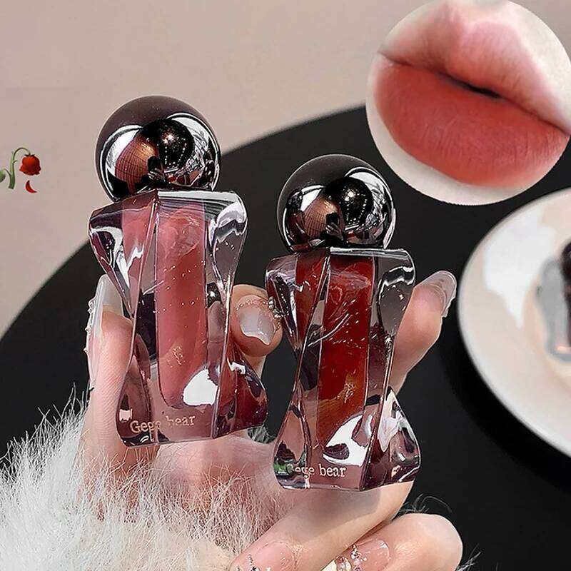 Gege bear Soft Light Mousse Gloss Mist Matte Velvet Dudu Lipstick Premium Lip Mud Z260310