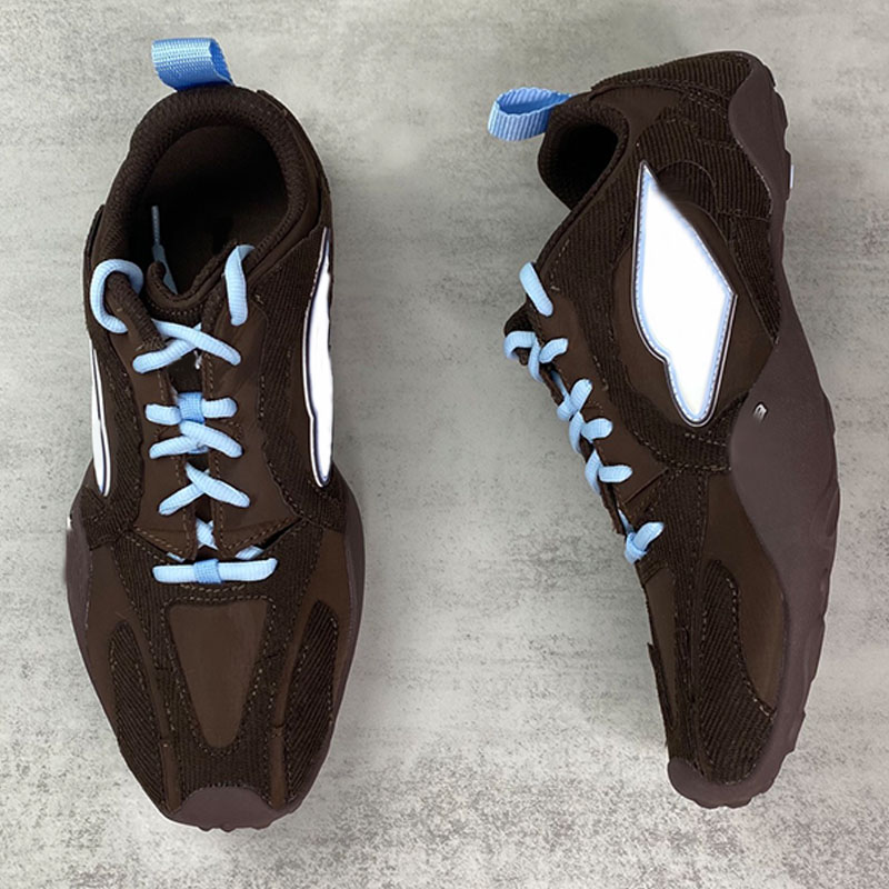 Women Brown Monday Ultra Sneaker Classic Worn out effect Thick soled sports shoes mens Outdoor Recreation sporty style Breathable Monday Ultra Sneakers