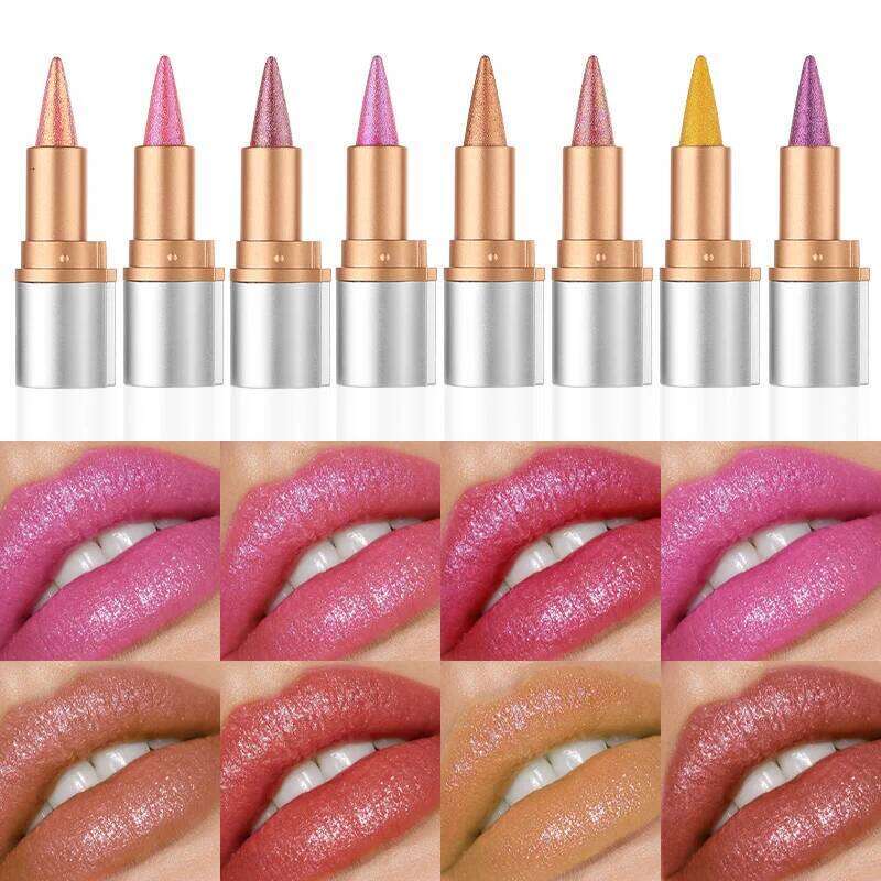 AVIERLL Sparkling Lipstick Long-Lasting, Waterproof Shine in Vibrant Colors - Perfect Valentine's Day Gift for Her Z260310
