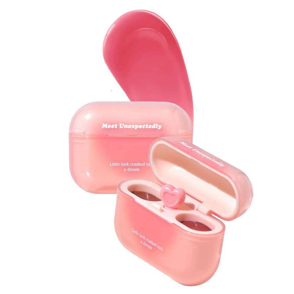 GOGO TALES Double Gloss Mirror Finish Nude Color Korean Lipstick Matte Non-Sticky Lip Mud Long-Lasting Vegan Makeup Z260310