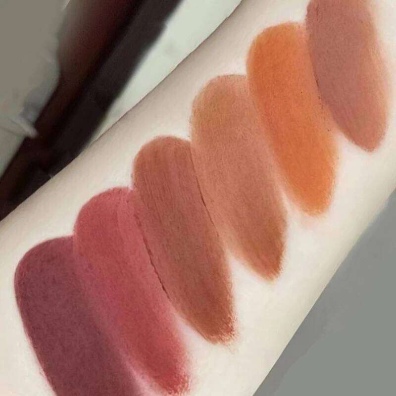 Reverse Macaron Mud glaze Matte mist Velvet White Lip Gloss Student Affordable lipstick Z260310