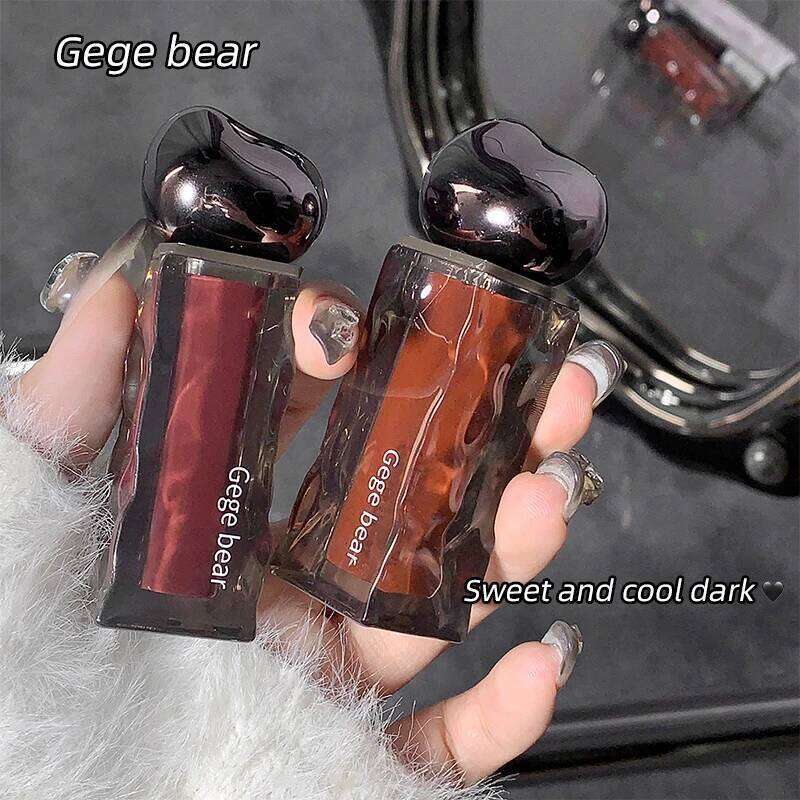 Gege bear Glacier Moisturizing Lip Gloss is moisturizing, lightweight, easy to color, mirror finish lip gloss Z260310
