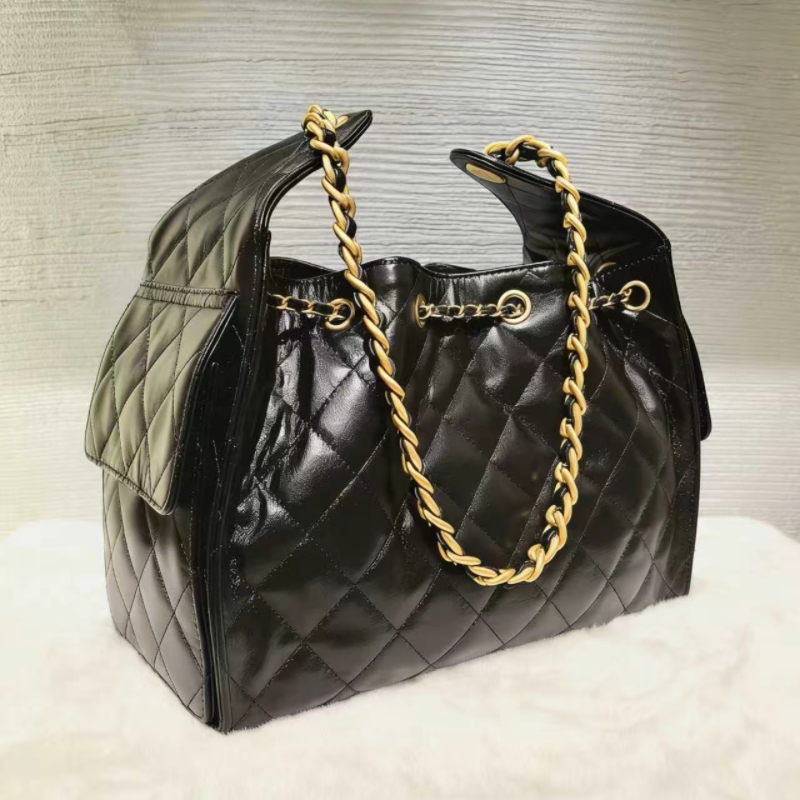 25 bag designer bag tote bag Luxury Bag bag designer women cc bag Genuine Leather black shoulder bag handbag Women Plain Metallic Letter hobo bag crossbody bag armpit