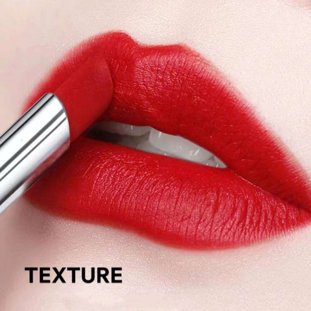 Lipstick 4 Colors Matte Long Lasting Waterproof Matt Stick Tube Nude Red Lips Makeup Natural Lip Tint Cosmetic Kit Z260310