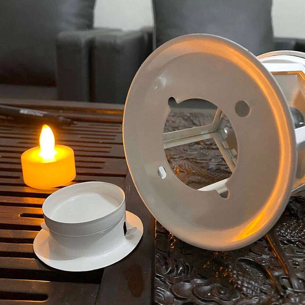 NEW European Candlestick Iron Star Pendant Lantern Candle Holder Vintage French Moroccan Home Christmas Bedroom Party Decoration H260310